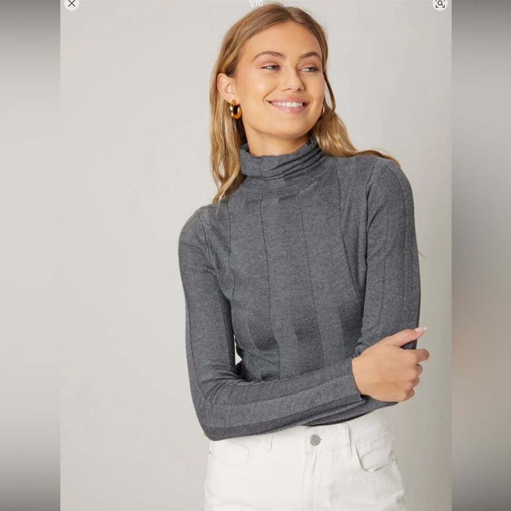 MOTF Eco Recycled Wool Mix Slim Sweater